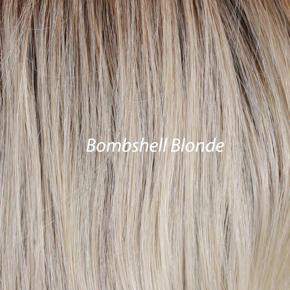 Human Hair Mono Topper 18